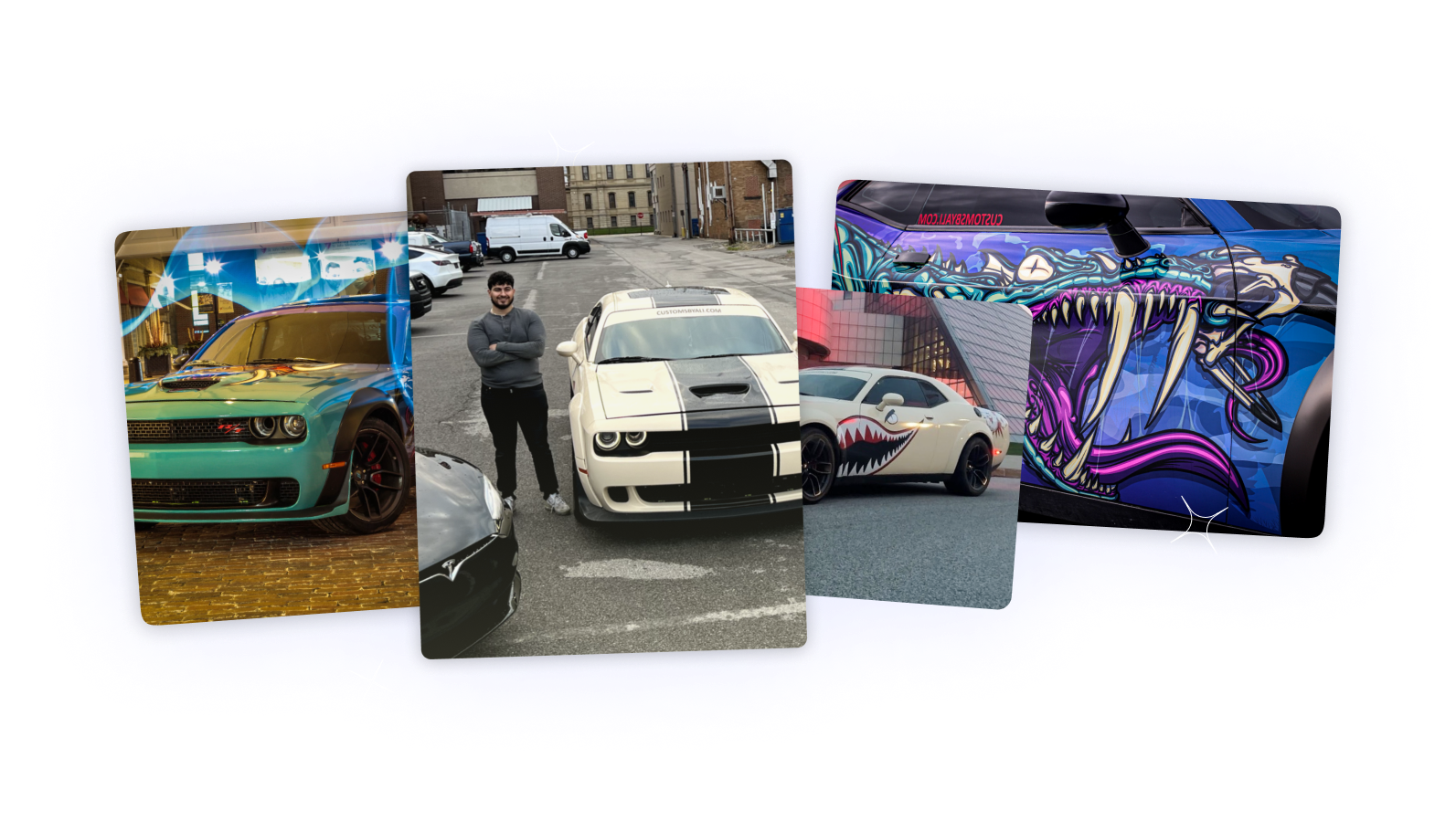 Customs by ali all cards custom print wrap